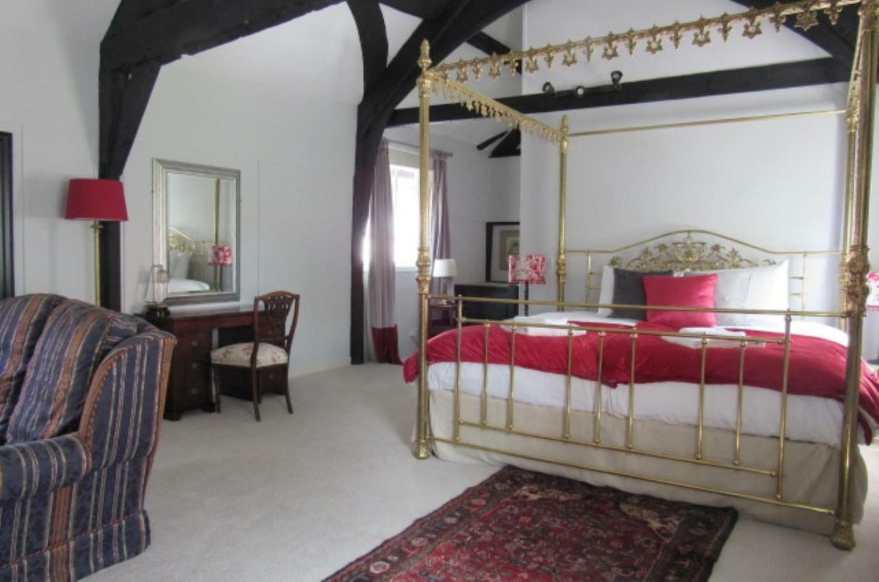 The Old Vicarage Hotel & Restaurant Bridgwater Exteriör bild The bedroom