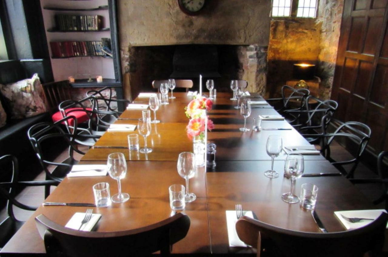 The Old Vicarage Hotel & Restaurant Bridgwater Exteriör bild The dining room at the restaurant